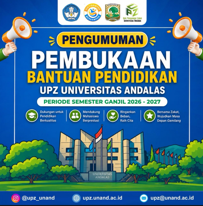 BEASISWA BANTUAN PENDIDIKAN UPZ UNAND